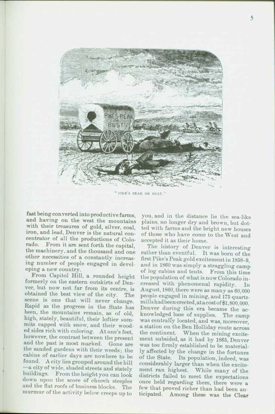 The City of Denver, 1888: an early history of "The Queen City of the Plains". vist0006d